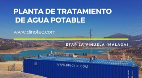 DINOTEC potabiliza agua Viñuela (Málaga)