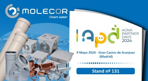 Molecor asiste como expositor AÚNA Partners Days 2024, Madrid