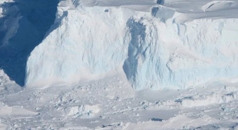 mareas socavan "vigorosamente" enorme glaciar antártico Thwaites