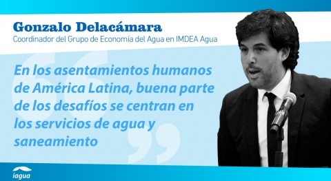 Gonzalo Delacámara: " agua es factor limitante algunos países Latinoamérica"