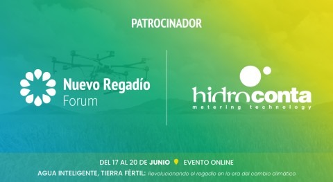 Hidroconta patrocinará Nuevo Regadío Forum 2024