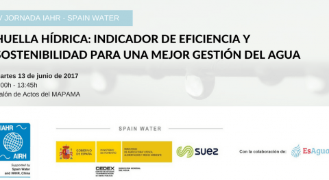 Jornada "Huella hídrica: Indicador eficiencia y sosteniblidad mejor gestión agua"