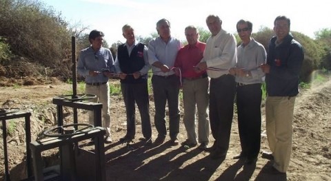 nueva entubación Canales Chamonate y Toledo permitirá aumentar hectáreas riego Chile