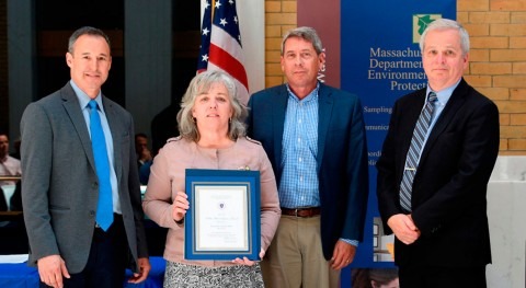 Inima USAAquaria LLC recibe premio excelencia servicio IDAS Taunton River