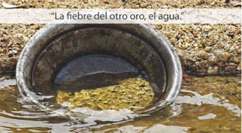 " fiebre otro oro, agua"