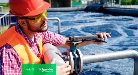 Gemelo Digital Schneider Electric mejora eficiencia empresas agua y energía urbana