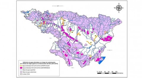 Nitratos agua subterránea: Cuatro años más control y contaminación no remite