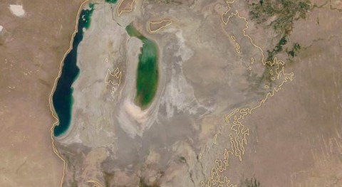 estudio vincula calentamiento clima desecación Mar Aral
