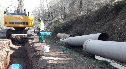 Reposición y reparación tuberías otros materiales PVC-O