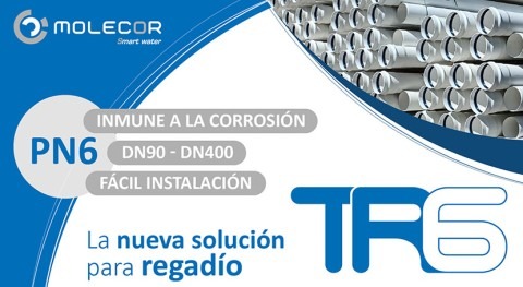 Molecor lanza TR6®, nueva solución regadío