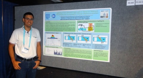 Proyecto perfeccionamiento caudalímetro ultrasonidos dos congresos internacionales