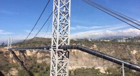 EPMAPS finaliza construcción pasos elevados ríos San Pedro, Pita y Santa Clara