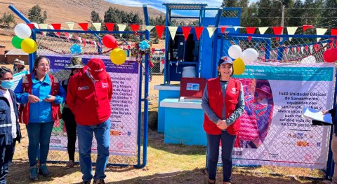 Más 5.000 personas localidades rurales Cusco y Apurímac ya cuentan servicios agua