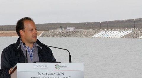 persa Piedras Azules permitirá incorporación más 600 hectáreas al riego agrícola