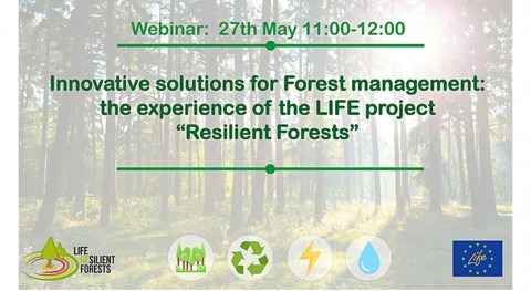 proyecto RESILIENT FORESTS organiza webinar nuevo software gestión forestal