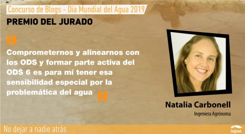 Natalia Carbonell, Premio Jurado Concurso Blogs Día Mundial Agua