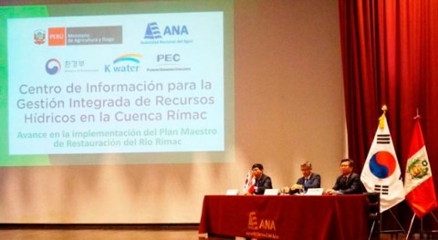 Perú y Corea presentan proyecto modernización sistema monitoreo río Rímac