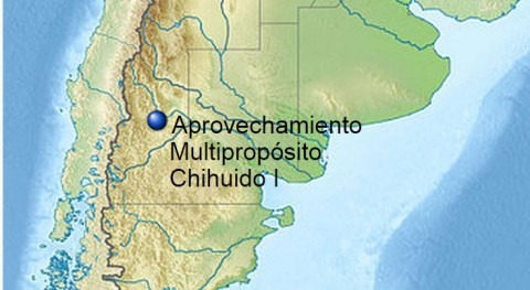 Localización de la represa (Wikipedia/CC).