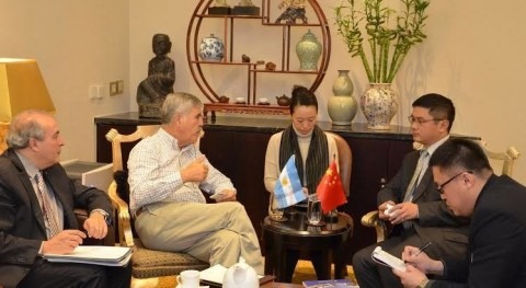 Reunión del Ministro De Vido con ejecutivos chinos
