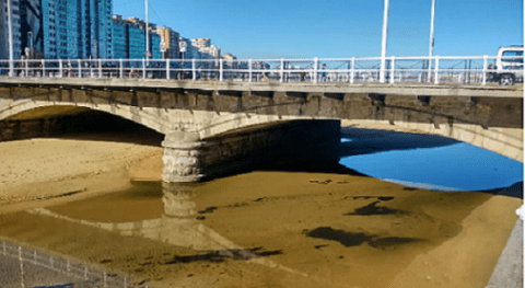 río Piles y EDAR Gijón Este