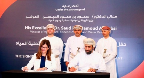 GS Inima y Nama firman acuerdo tercera fase Ghubrah, mayor desalinizadora Omán