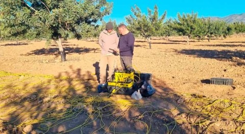 UPCT desarrolla técnicas geofísicas alta resolución ahorro agua arbolado