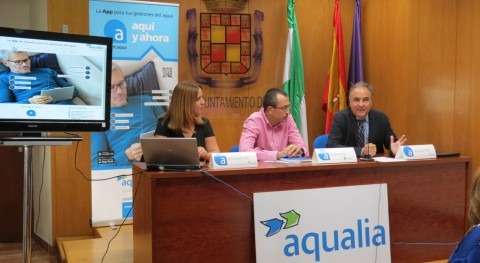 Aqualia presenta Jaén Smart aqua, aplicación más completa Servicio Municipal Agua