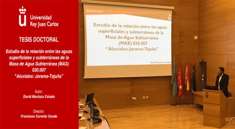 tesis doctoral evalúa relación masas agua superficiales y subterráneas