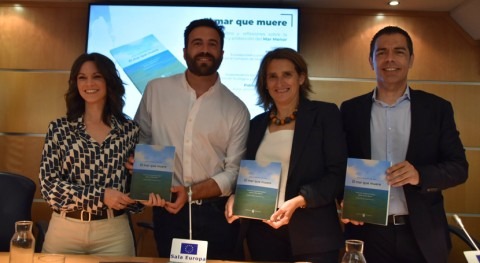 Teresa Ribera destaca activación 'gemelo digital' Mar Menor protección