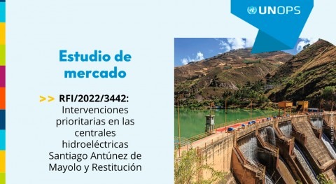 Estudio mercado hidroeléctricas Santiago Antúnez Mayolo y Restitución