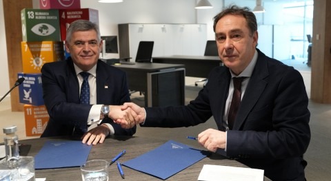 URA y CABB firman convenio obras abastecimiento Busturialdea 2,3M€