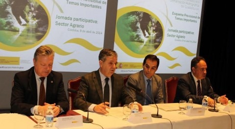 uso agrario protagonizará mayor ahorro agua Guadalquivir horizonte 2012, Manuel Romero