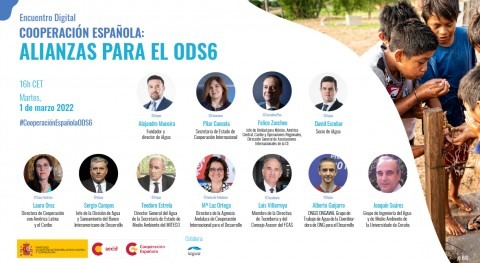 alianzas Cooperación Española cumplir ODS 6