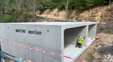 CHS avanza obras drenaje río Zumeta paso Góntar, Albacete