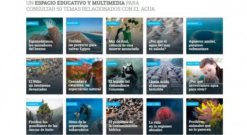 WikiExplora, web fichas informativas agua Fundación Aquae