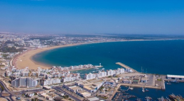 Vista aérea de Agadir
