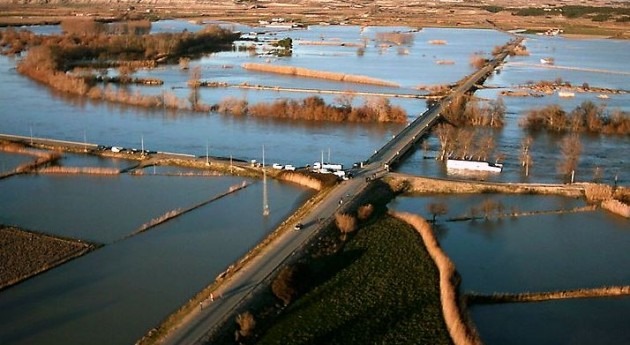 El Ebro a su paso por Novillas, Zaragoza (David Novillas/Wikipedia)