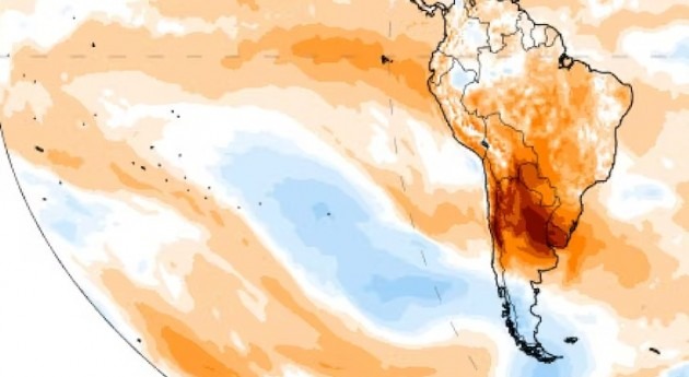 olas calor más extremas 2023 se está produciendo pleno invierno austral