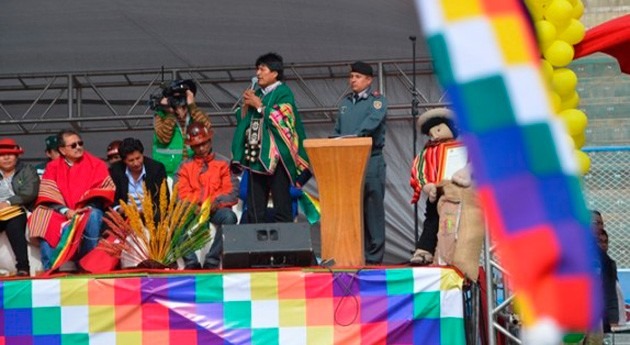 Bolivia financiará 70% obras riego