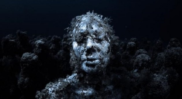 esculturas acuáticas Taylor: mensaje arte cambio climático