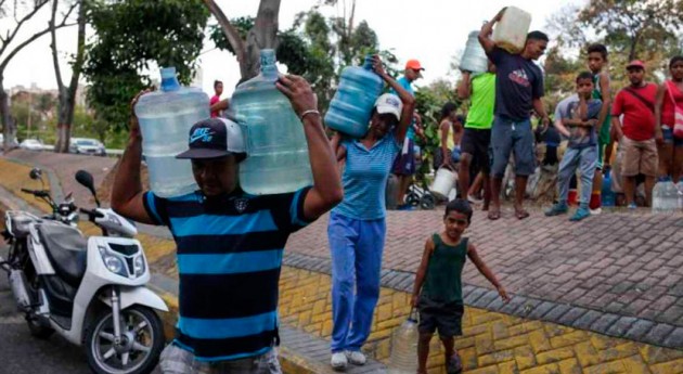 Venezuela: colapso masivo servicios agua y saneamiento