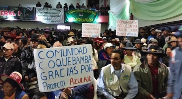 Gobierno Perú invierte cerca 114 millones dólares obras riego Espinar