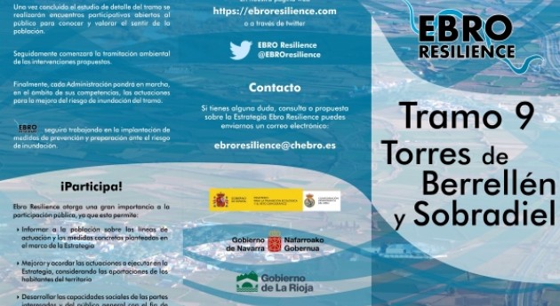 Ebro Resilience organiza nuevos talleres abiertos población tramos 7 y 9