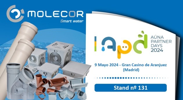 Molecor asiste como expositor AÚNA Partners Days 2024, Madrid