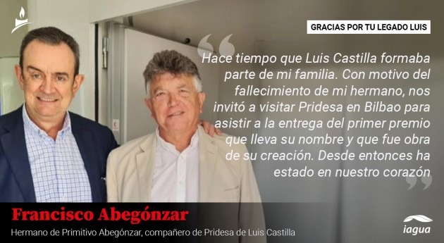 Gracias tu legado Luis