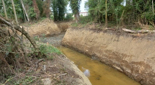 Finaliza restauración meandro antiguo cauce Zadorra Asteguieta, Álava