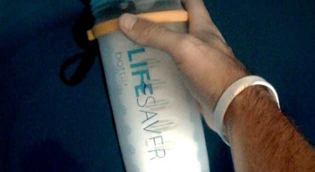 nuevo concepto botella agua: Lifesaver Bottle