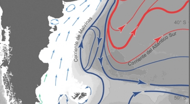 Mar Argentino: fuente vida frente Patagonia