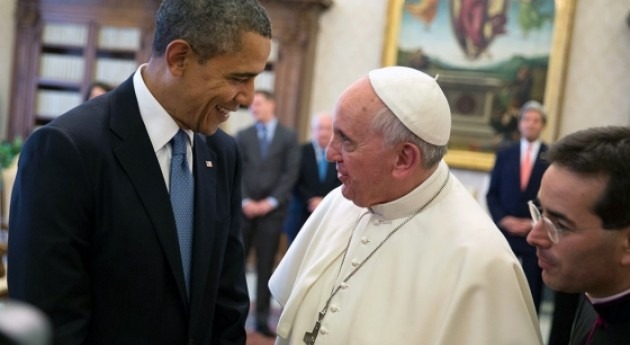 Obama y Papa comparten preocupación medio ambiente y cambio climático