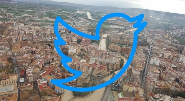 Twitter y inundación Segura: Comunicación crisis administraciones públicas